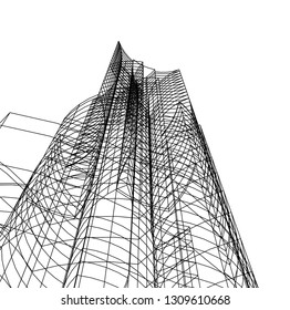  architecture 3d illustration