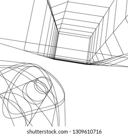  architecture 3d illustration