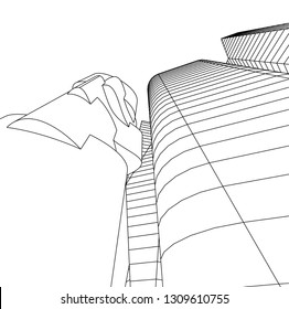  architecture 3d illustration