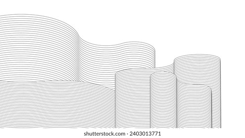 arquitectura abstracta 3d	