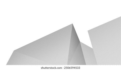 ​​abstract architecture 3d illustration background	