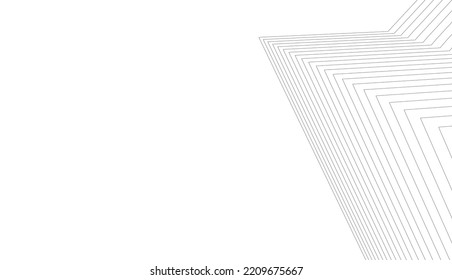 Dibujo vectorial de la arquitectura 3d
