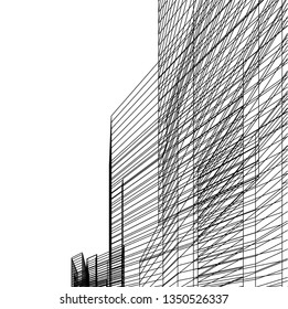 architecture 3d vector