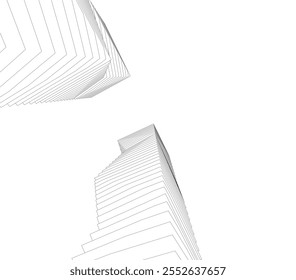 Ilustración de dibujo de Vector 3D