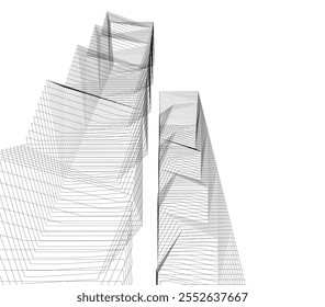 Ilustración de dibujo de Vector 3D