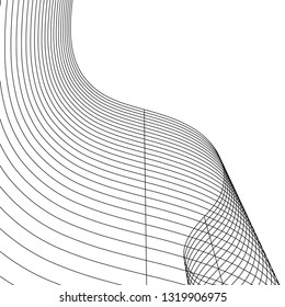 architecture abstract, 3d illustration