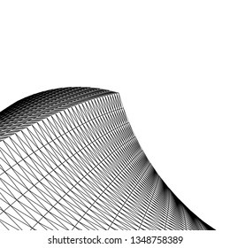 architecture abstract, 3d illustration