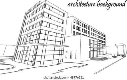Architecture abstract background