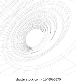 architecture abstract building vector 3d illustration 