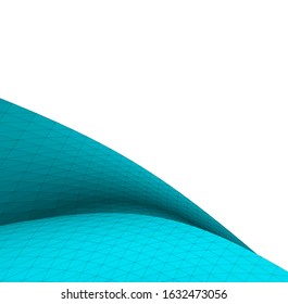 architecture abstract design 3d vector illustration 