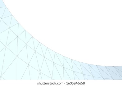 architecture abstract design 3d. Vector illustration 