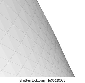 architecture abstract design 3d. Vector illustration 