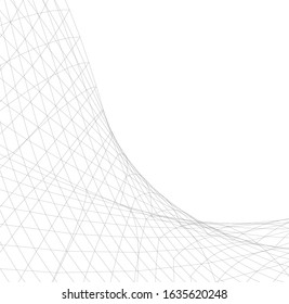 architecture abstract design 3d. Vector illustration 