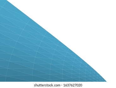 architecture abstract design 3d. Vector illustration 
