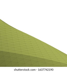 architecture abstract design 3d. Vector illustration 