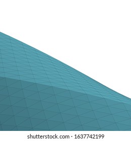 architecture abstract design 3d. Vector illustration 