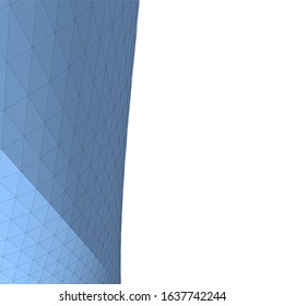 architecture abstract design 3d. Vector illustration 