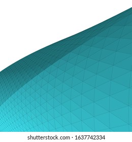 architecture abstract design 3d. Vector illustration 