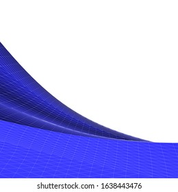 architecture abstract design 3d. Vector illustration 