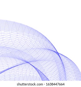 architecture abstract design 3d. Vector illustration 