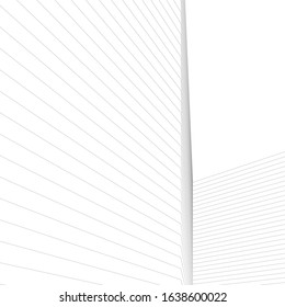 architecture abstract design 3d. Vector illustration 