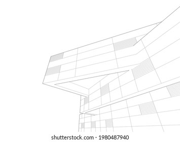  Architecture abstract design digital background
