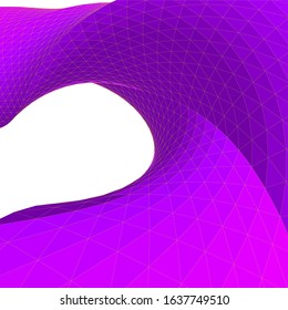 architecture abstract futuristic design 3d. Vector illustration 