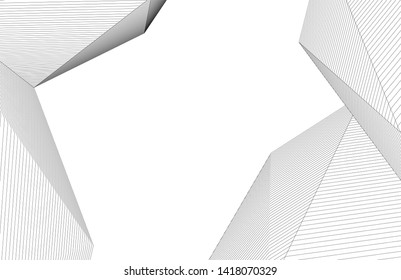 
architecture abstract graphics 3d illustration