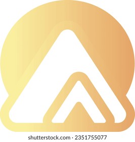 Architecture abstract icon design on white background. Logo illustration for business purposes. Logo is a visual identity of an entity that has certain criteria such as shape, philosophy, and color