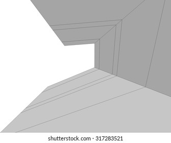 Architecture background. Building construction