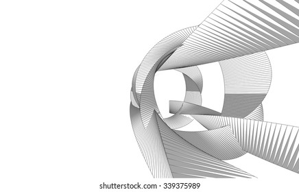 Architecture background. Modern building