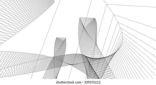 Architecture background. Modern building