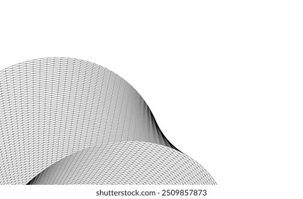 Vetor de fundo da arquitetura ilustração 3d sobre fundo branco
