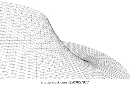 Architecture background vector 3d illustration on white background