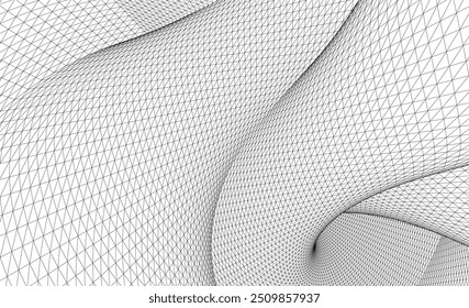 Architecture background vector 3d illustration on white background