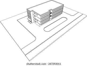 architecture building