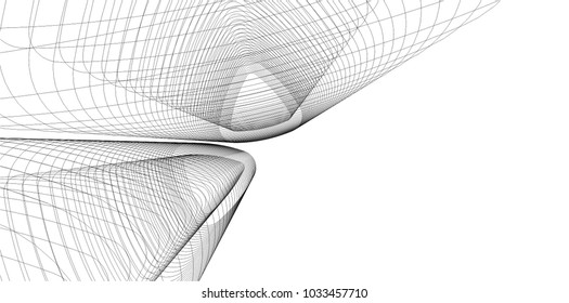 architecture building 3d