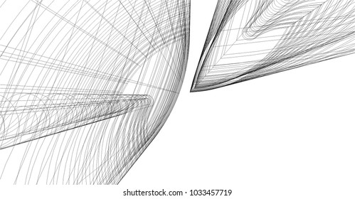 architecture building 3d