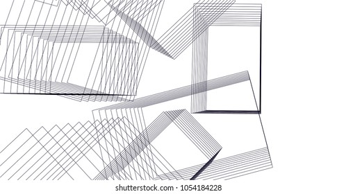 architecture building 3d 