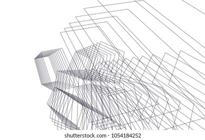 architecture building 3d 