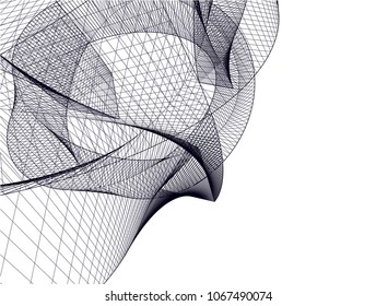 architecture building 3d 
