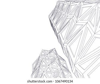 architecture building 3d 