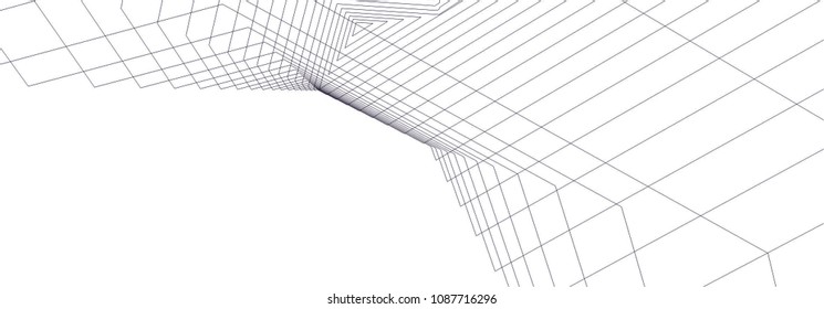 architecture building 3d 