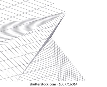 architecture building 3d 
