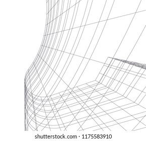 architecture building 3d 