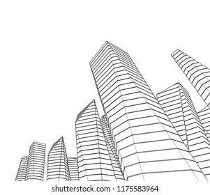 architecture building 3d 