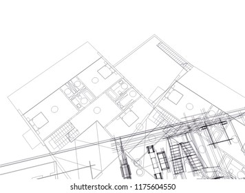 architecture building 3d 