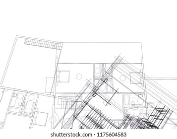 architecture building 3d 