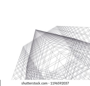 architecture building 3d 