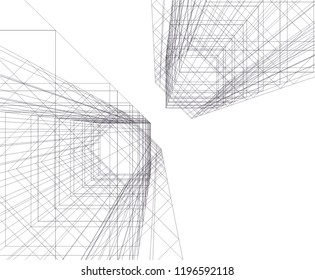 architecture building 3d 